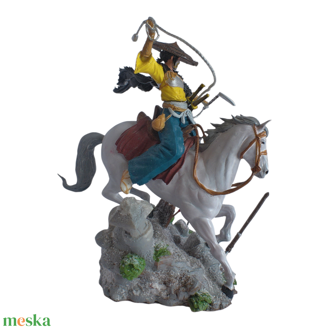 Ghost of yotei atsu szobor - otthon & életmód - dekoráció - dekoratív figurák és szobrok - Meska.hu