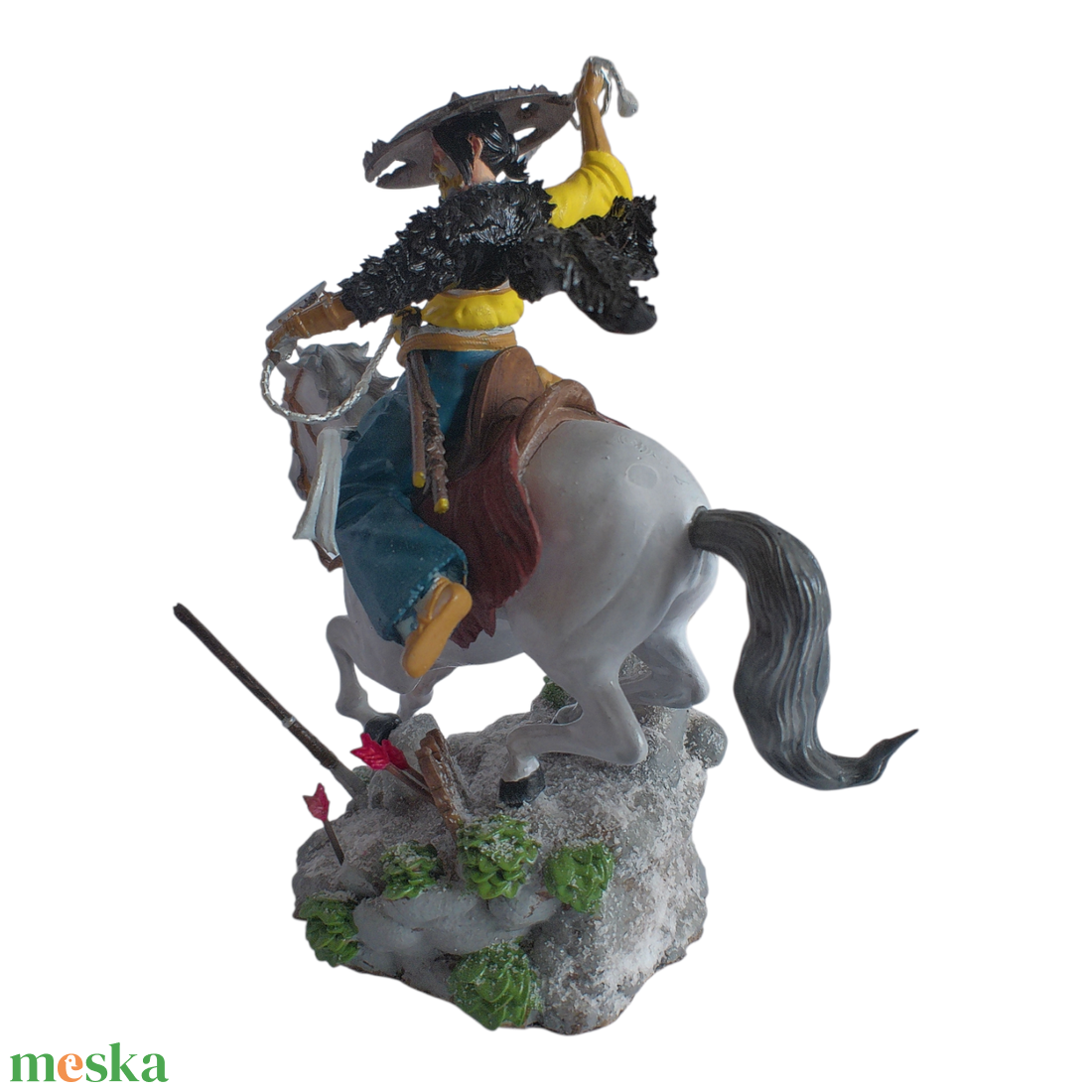 Ghost of yotei atsu szobor - otthon & életmód - dekoráció - dekoratív figurák és szobrok - Meska.hu