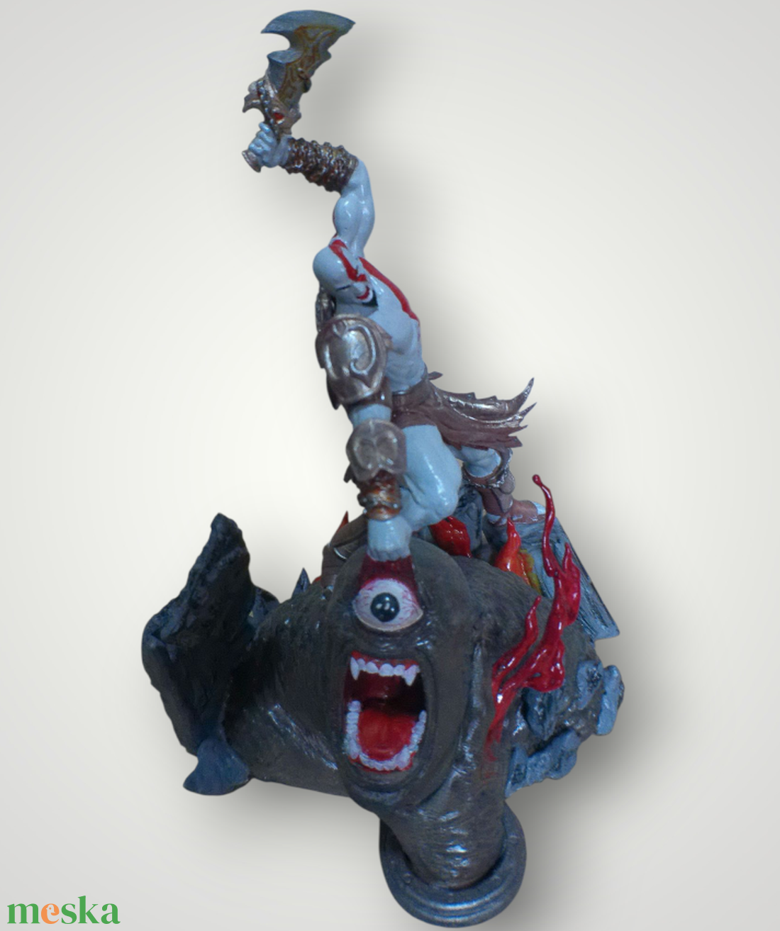 God of war szobor - otthon & életmód - dekoráció - dekoratív figurák és szobrok - Meska.hu