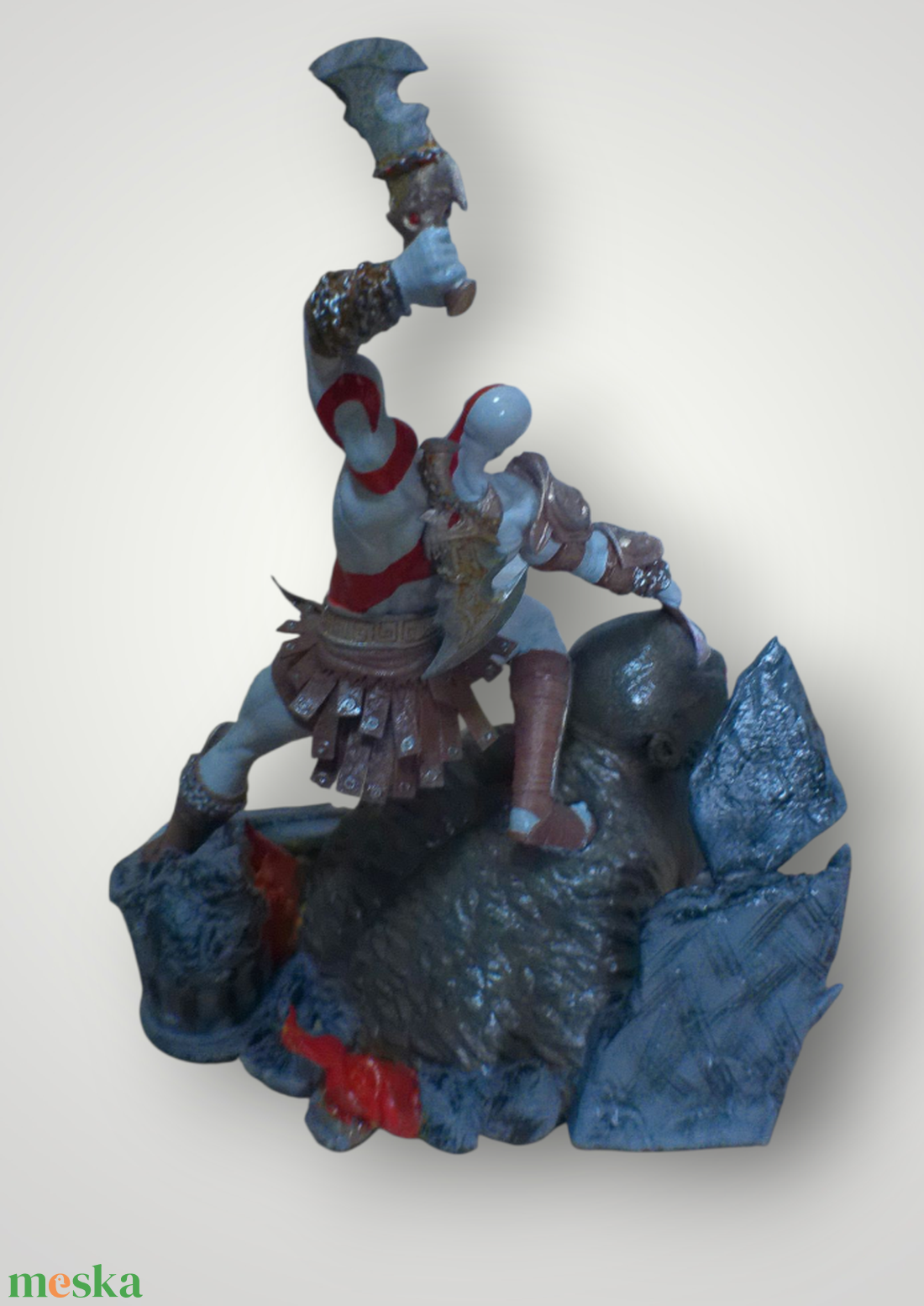 God of war szobor - otthon & életmód - dekoráció - dekoratív figurák és szobrok - Meska.hu