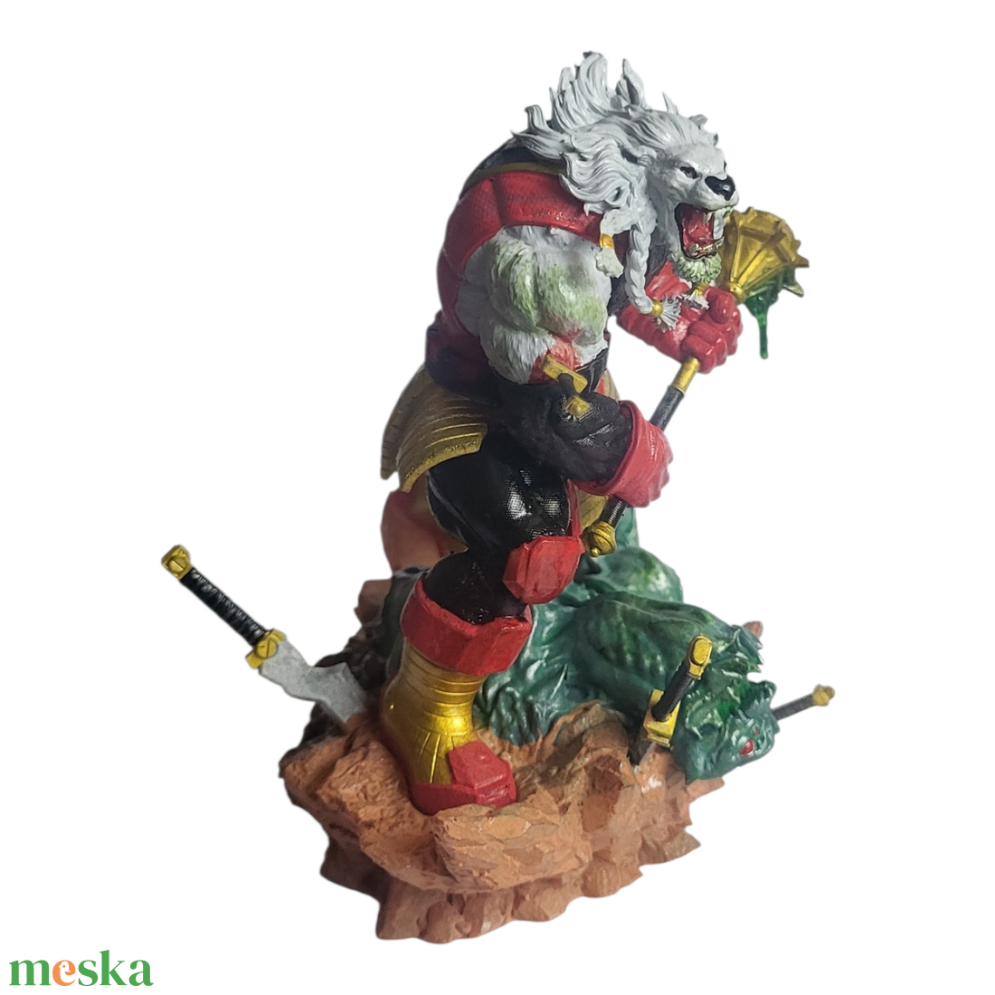 Invincible Battle beast szobor - otthon & életmód - dekoráció - dekoratív figurák és szobrok - Meska.hu