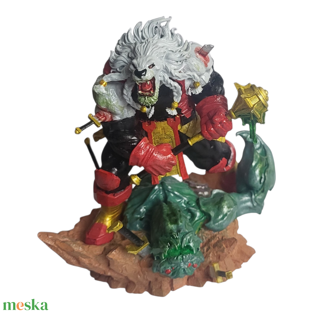Invincible Battle beast szobor - otthon & életmód - dekoráció - dekoratív figurák és szobrok - Meska.hu