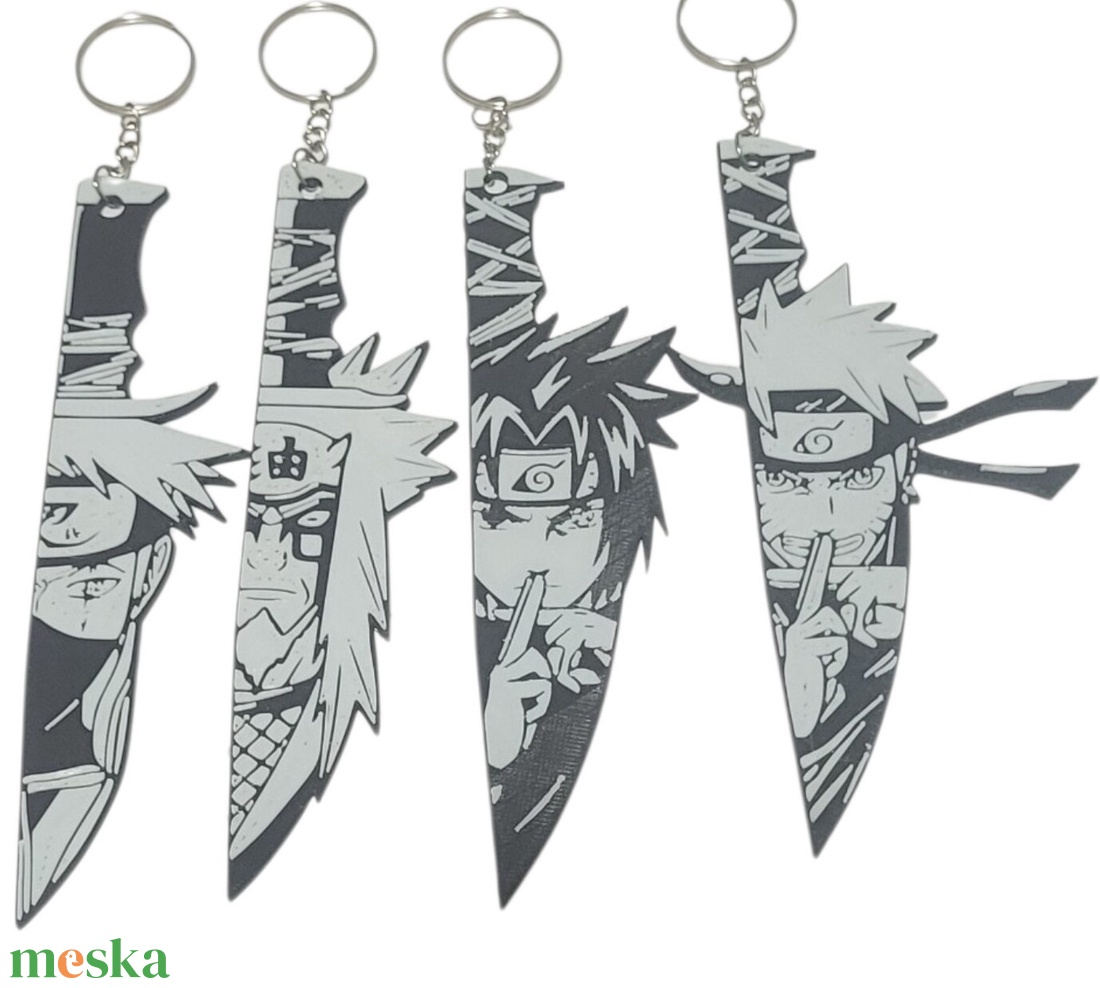 Anime karakter kulcstartó - otthon & életmód - dekoráció - dekoratív figurák és szobrok - Meska.hu