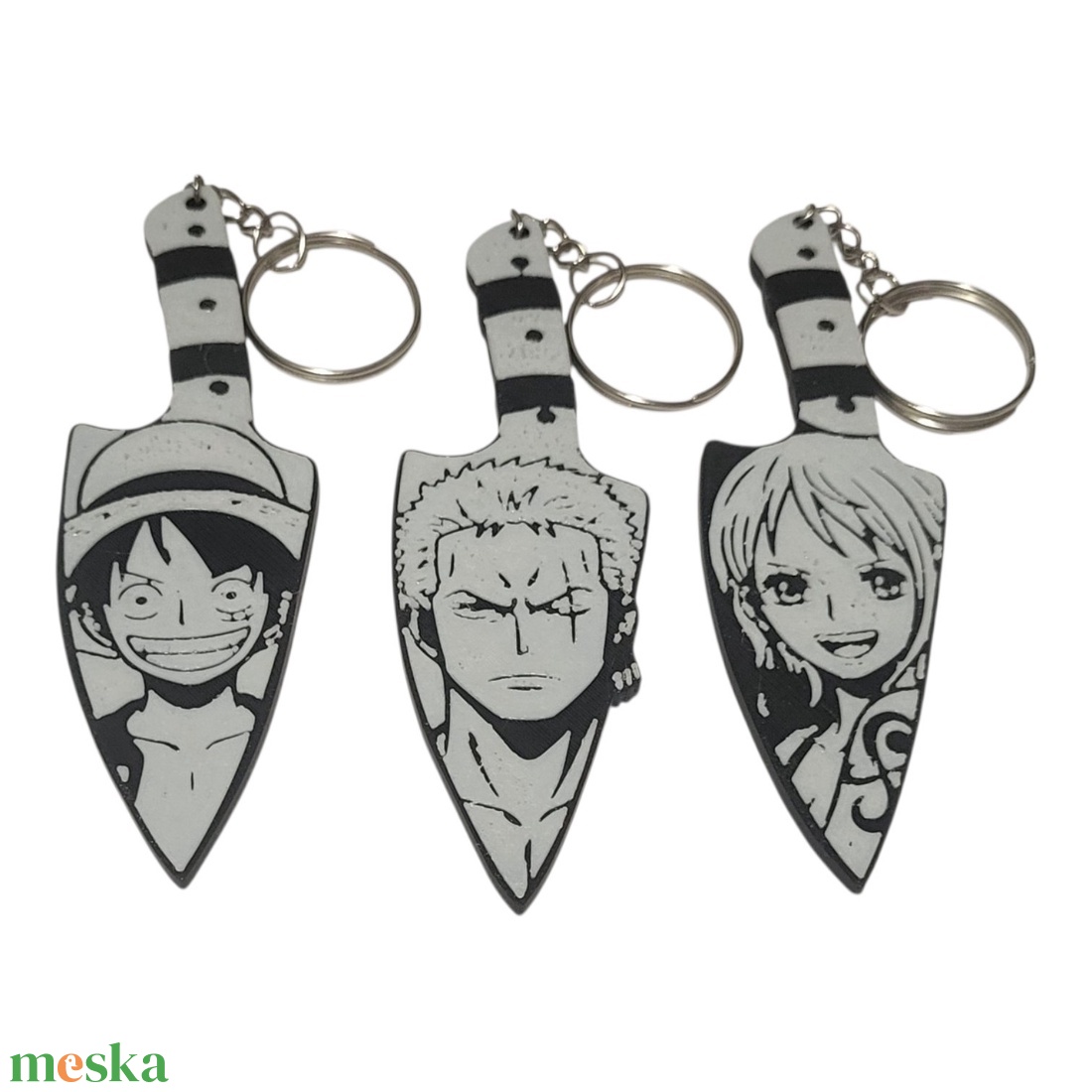 Anime karakter kulcstartó - otthon & életmód - dekoráció - dekoratív figurák és szobrok - Meska.hu
