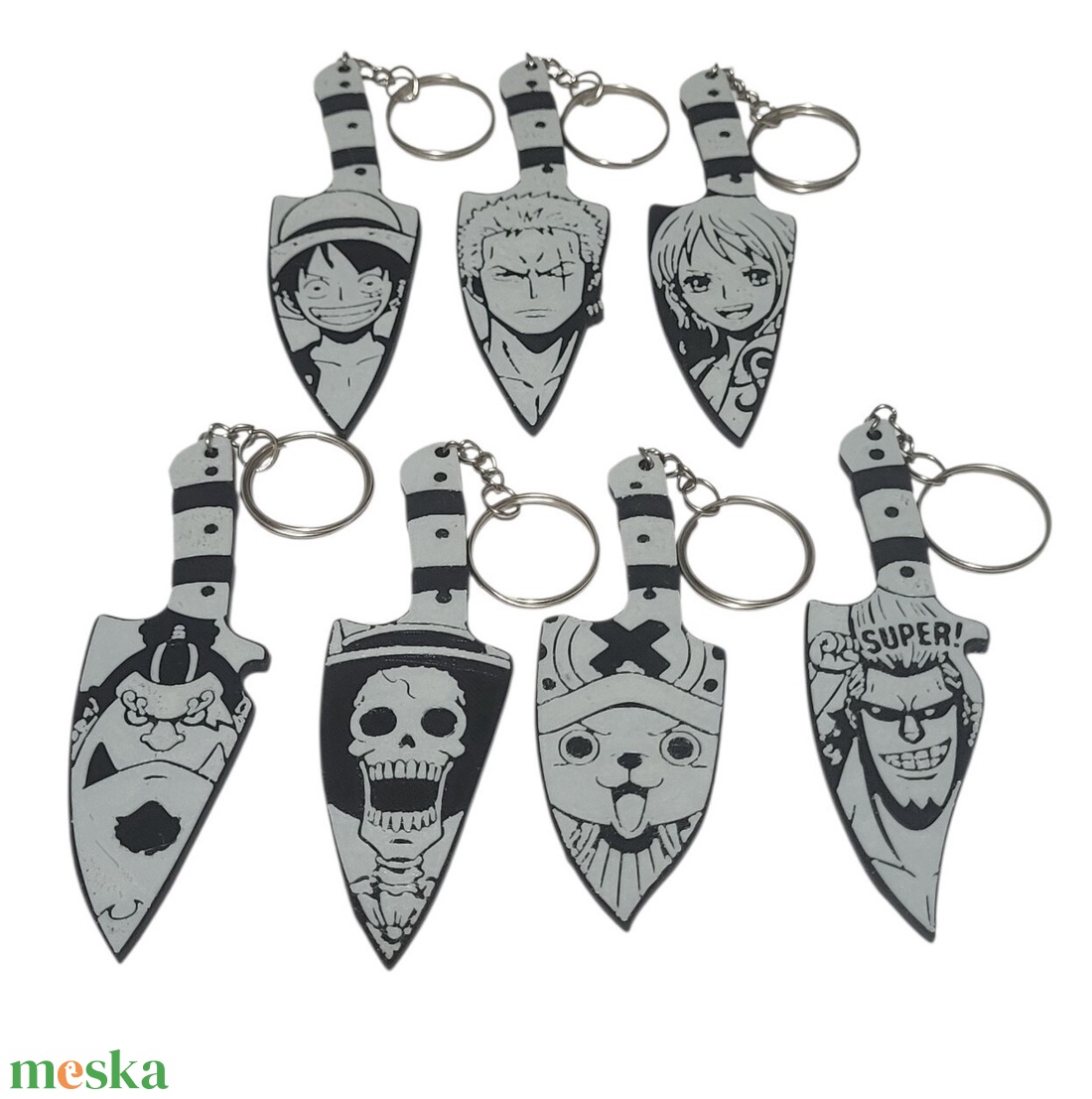 Anime karakter kulcstartó - otthon & életmód - dekoráció - dekoratív figurák és szobrok - Meska.hu