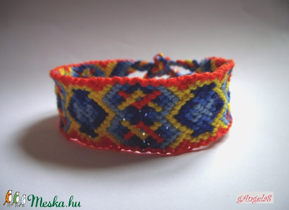 Narancsos-citromos-kékes -  - Meska.hu