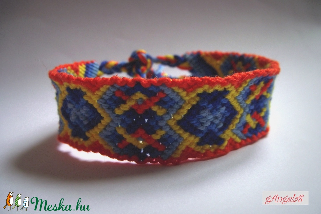 Narancsos-citromos-kékes -  - Meska.hu