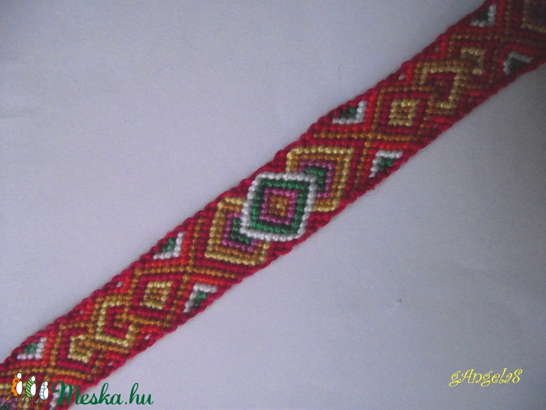 Mesés Kelet csomózott karkötő - ékszer - karkötő - Meska.hu