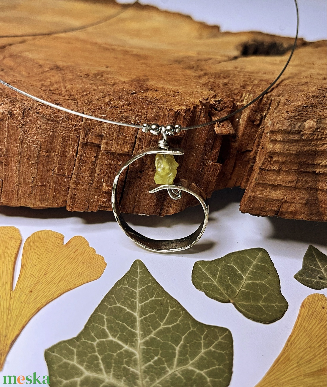 Spirál nyaklánc - ékszer - nyaklánc - medálos nyaklánc - Meska.hu