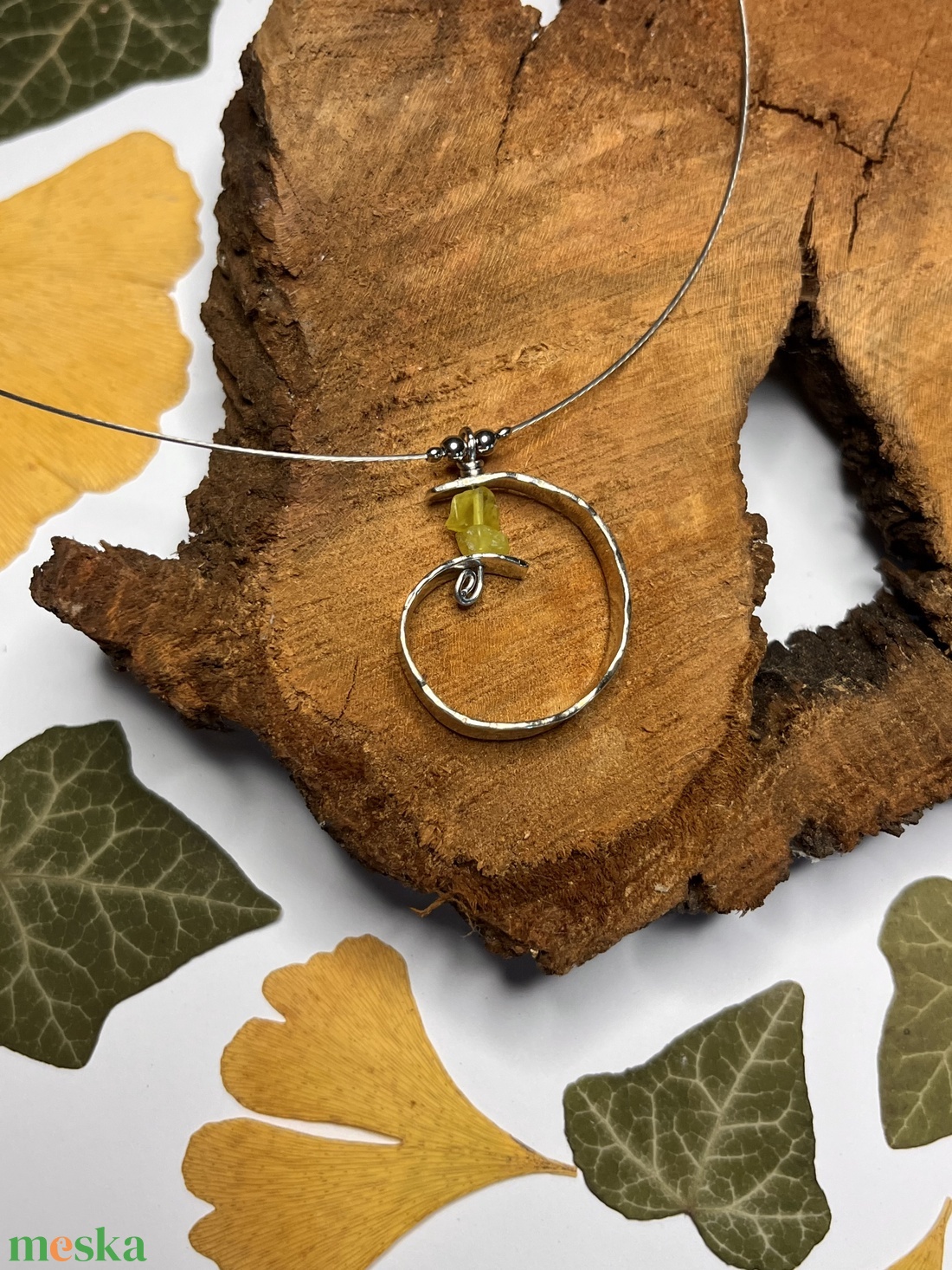 Spirál nyaklánc - ékszer - nyaklánc - medálos nyaklánc - Meska.hu