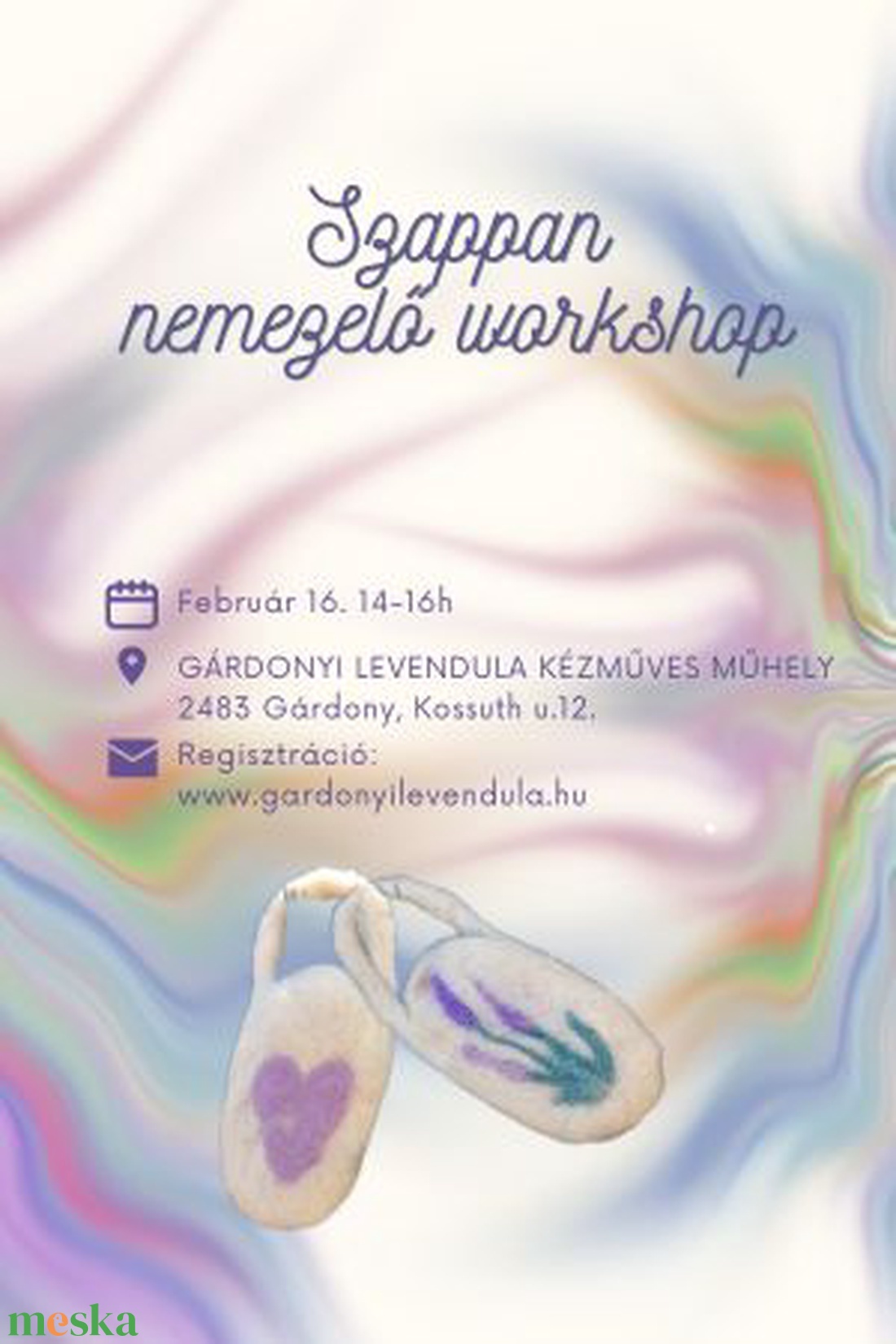 Szappan nemezelés workshop - diy (csináld magad) - workshop & tanfolyam - Meska.hu