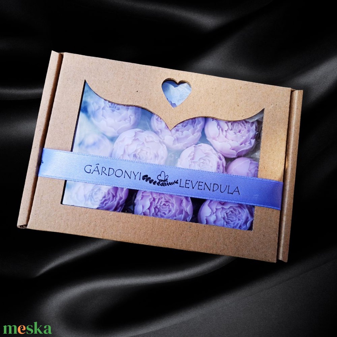 Aromaterápiás illatviasz rózsabox - otthon & életmód - gyertya, illat, aroma - illatviasz - Meska.hu