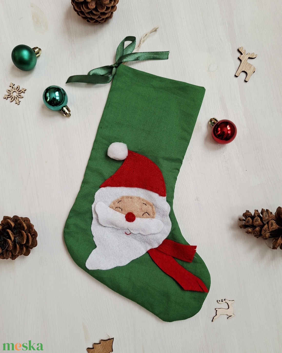 Mikulás zokni- karácsonyi ajándékzsák, mikulás és karácsonyi dísz - karácsony - adventi díszek - adventi naptár - Meska.hu Mikulás zokni- karácsonyi ajándékzsák, mikulás és karácsonyi dísz - karácsony - adventi díszek - adventi naptár - Meska.hu