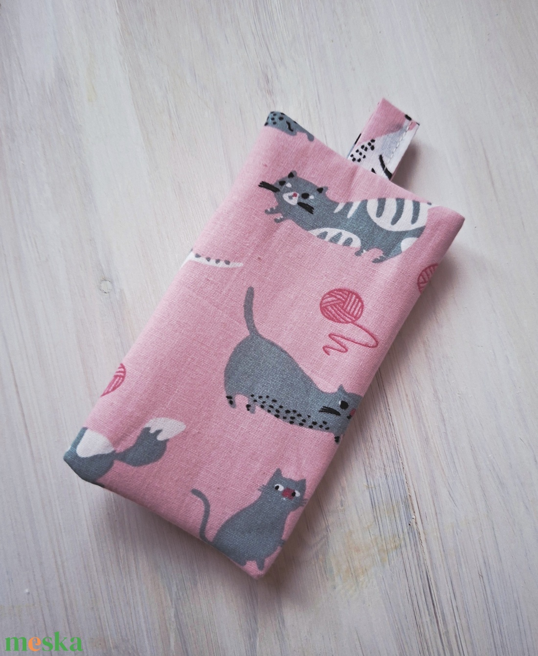 Cicás textil papírzsepitartó - táska & tok - uzsonna- & ebéd tartó - szendvics csomagoló - Meska.hu