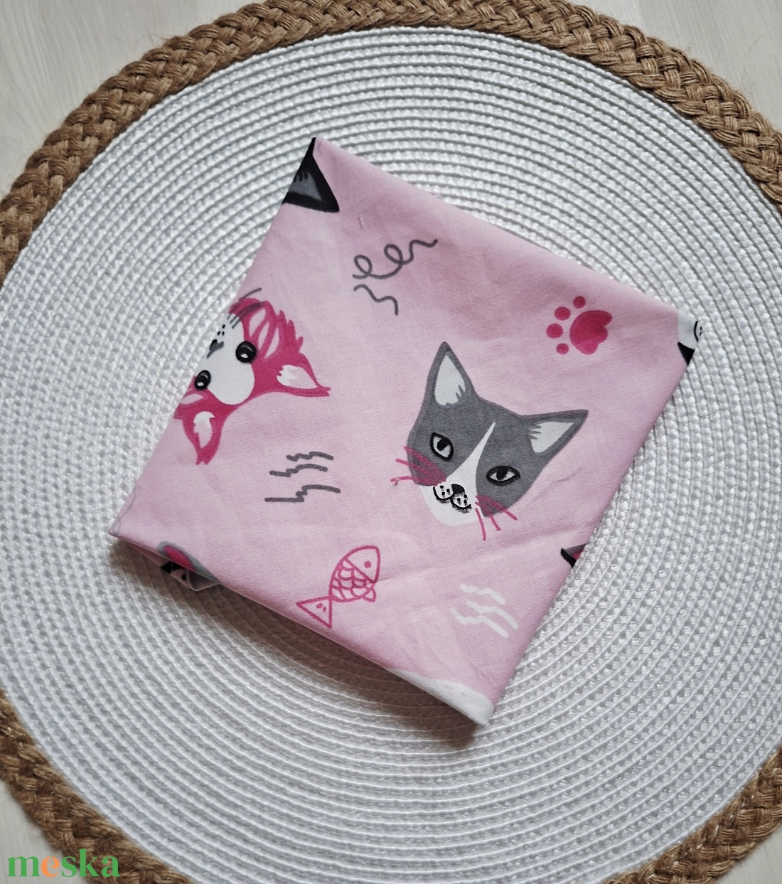 Cicás újra szalvéta, textil szalvéta, csomagolás - otthon & életmód - konyhafelszerelés, tálalás - konyhai textil - szalvéta - Meska.hu