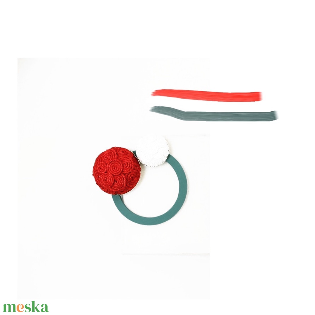 Kokárda - ékszer - kitűző és bross - kitűző - Meska.hu Kokárda - ékszer - kitűző és bross - kitűző - Meska.hu