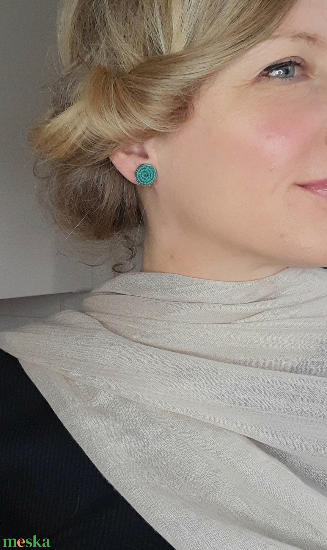 Kender fülbevaló - ékszer - fülbevaló - pötty fülbevaló - Meska.hu