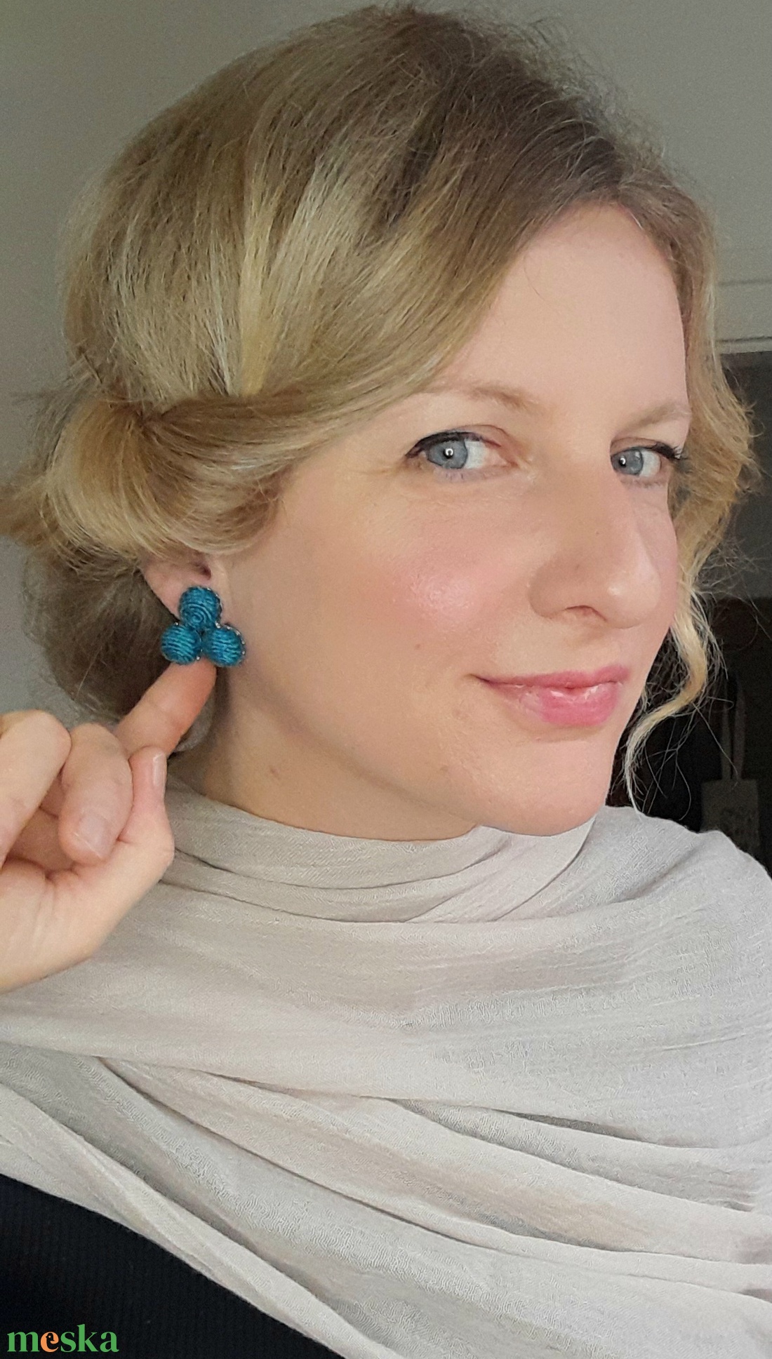 Bogyós fülbevaló - ékszer - fülbevaló - pötty fülbevaló - Meska.hu