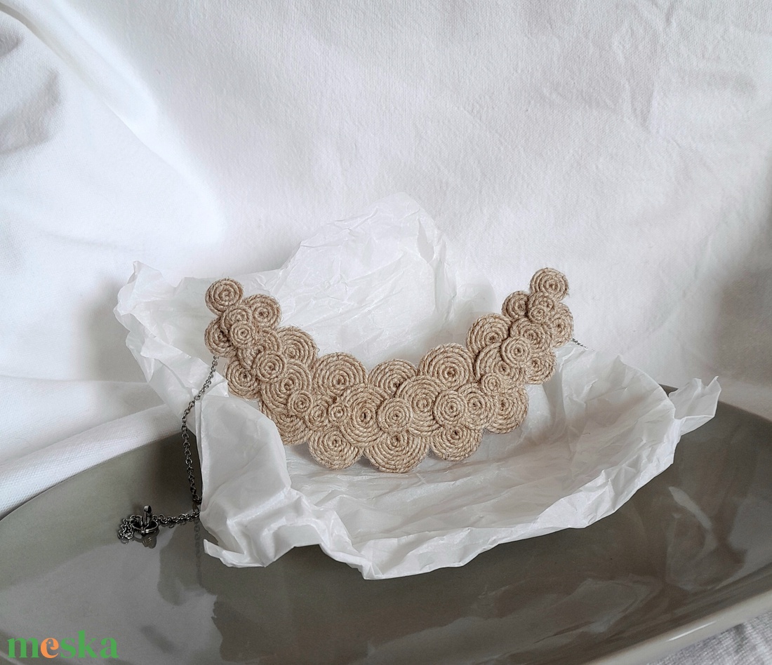 Kender nyaklánc (natúr) - ékszer - nyaklánc - medálos nyaklánc - Meska.hu