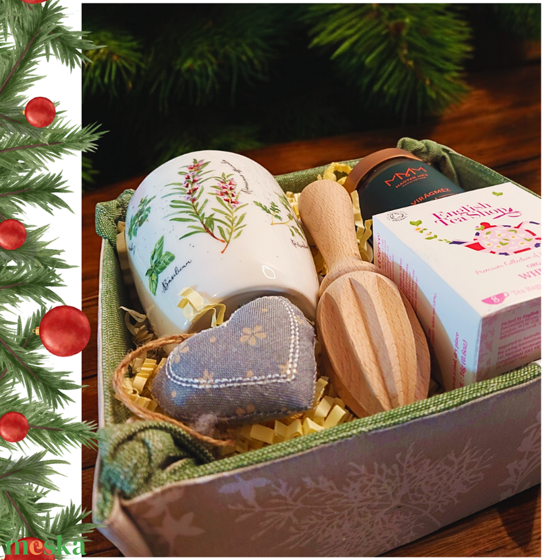 Rozmaring- vászonkosaras ajándék  - élelmiszer - gourmet ajándékcsomag - Meska.hu Rozmaring- vászonkosaras ajándék  - élelmiszer - gourmet ajándékcsomag - Meska.hu