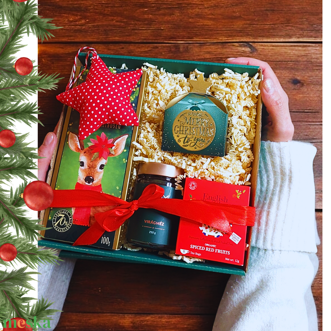 Téli erdő  - élelmiszer - gourmet ajándékcsomag - Meska.hu Téli erdő  - élelmiszer - gourmet ajándékcsomag - Meska.hu