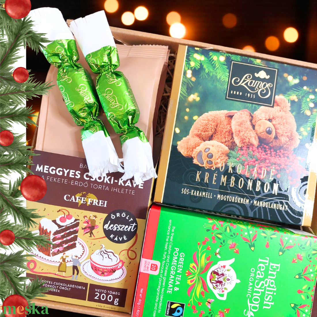 Kedves figyelmesség - élelmiszer - gourmet ajándékcsomag - Meska.hu