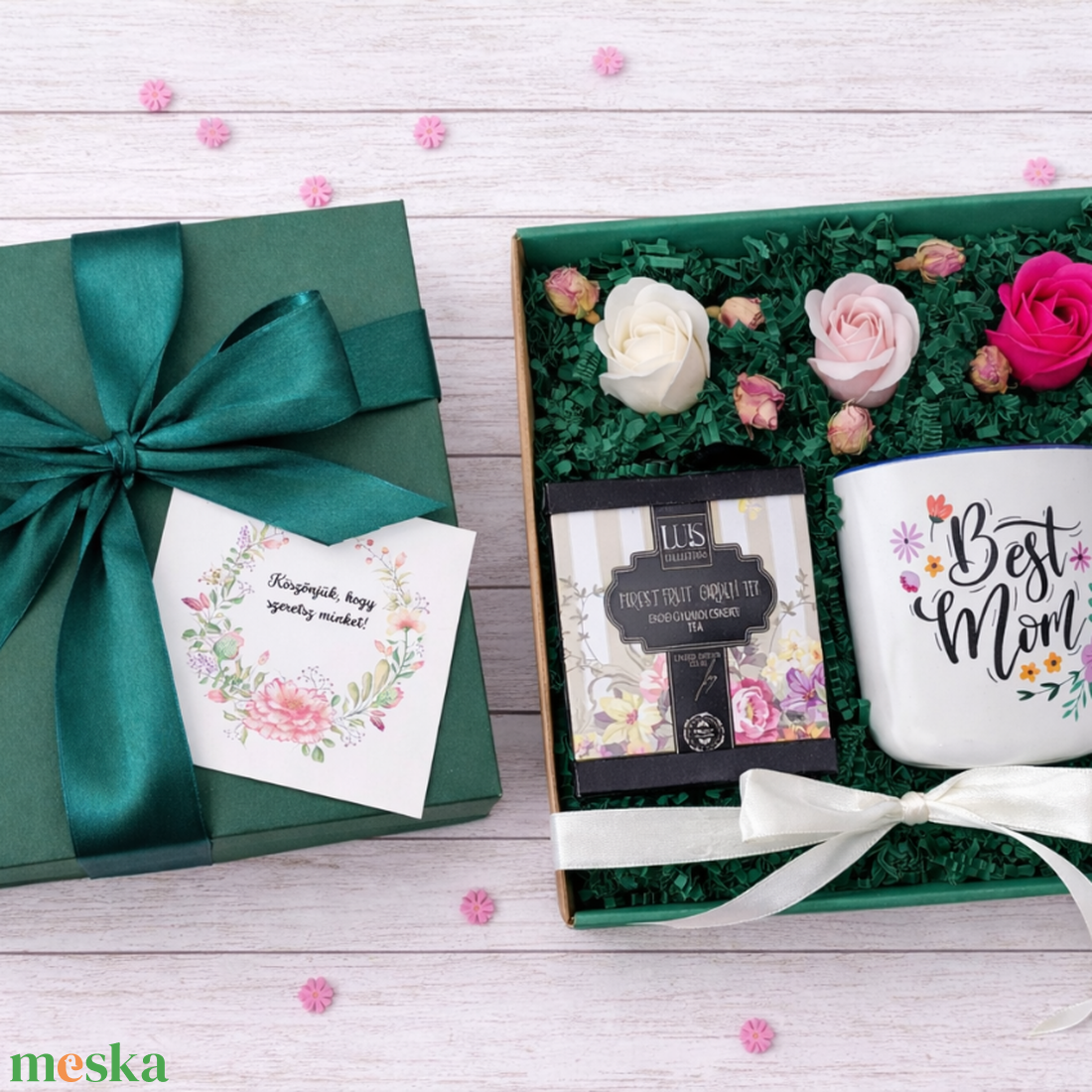 Anyák napi ajándékdoboz - élelmiszer - gourmet ajándékcsomag - Meska.hu