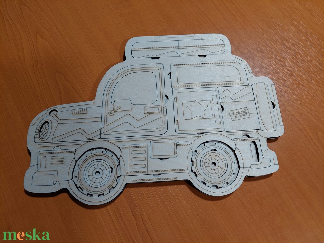Autós 3D kirakó - játék & sport - puzzle - forma puzzle - Meska.hu Autós 3D kirakó - játék & sport - puzzle - forma puzzle - Meska.hu