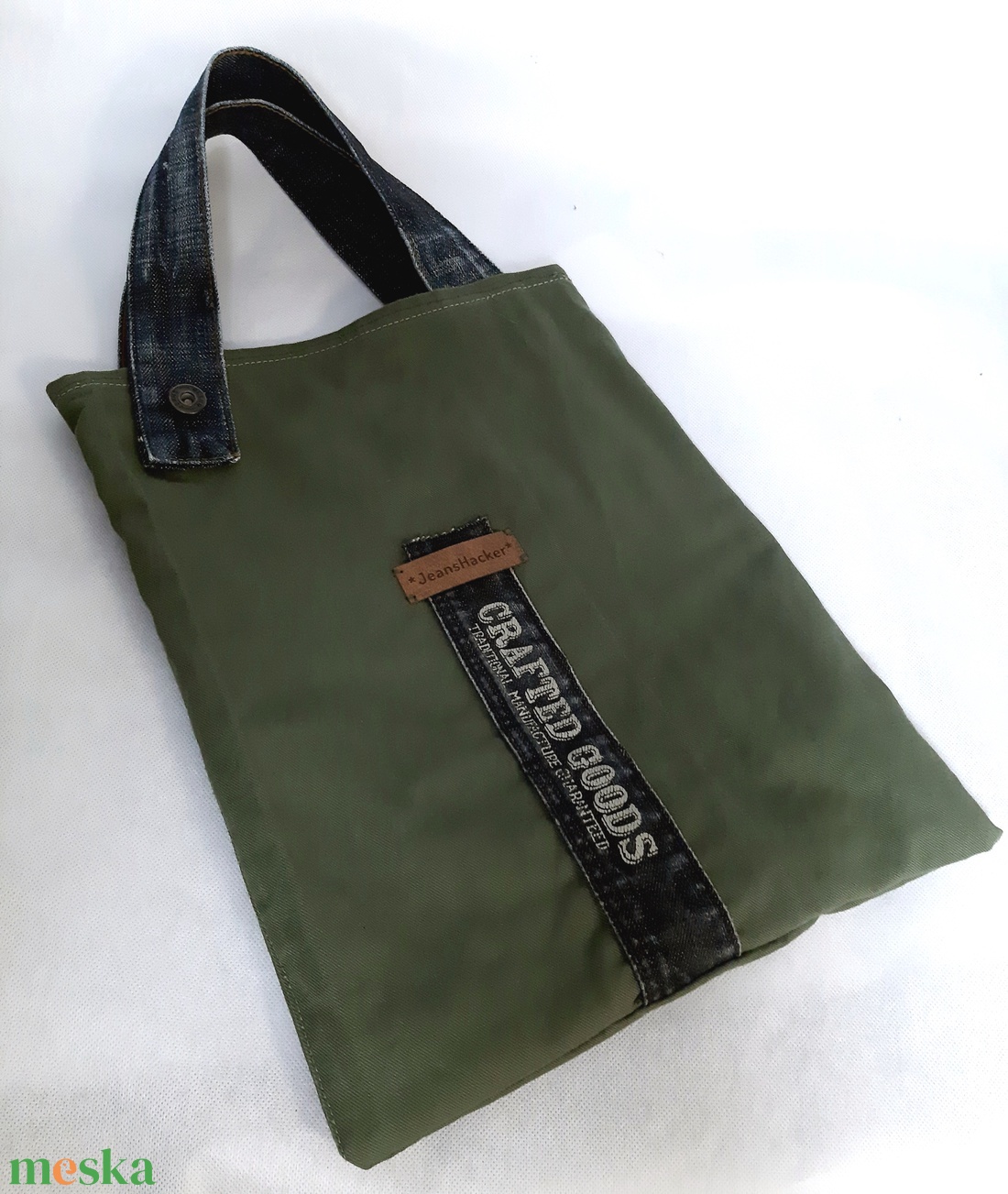 Farmerszatyor improvizáció ínyenceknek - táska & tok - bevásárlás & shopper táska - shopper, textiltáska, szatyor - Meska.hu Farmerszatyor improvizáció ínyenceknek - táska & tok - bevásárlás & shopper táska - shopper, textiltáska, szatyor - Meska.hu