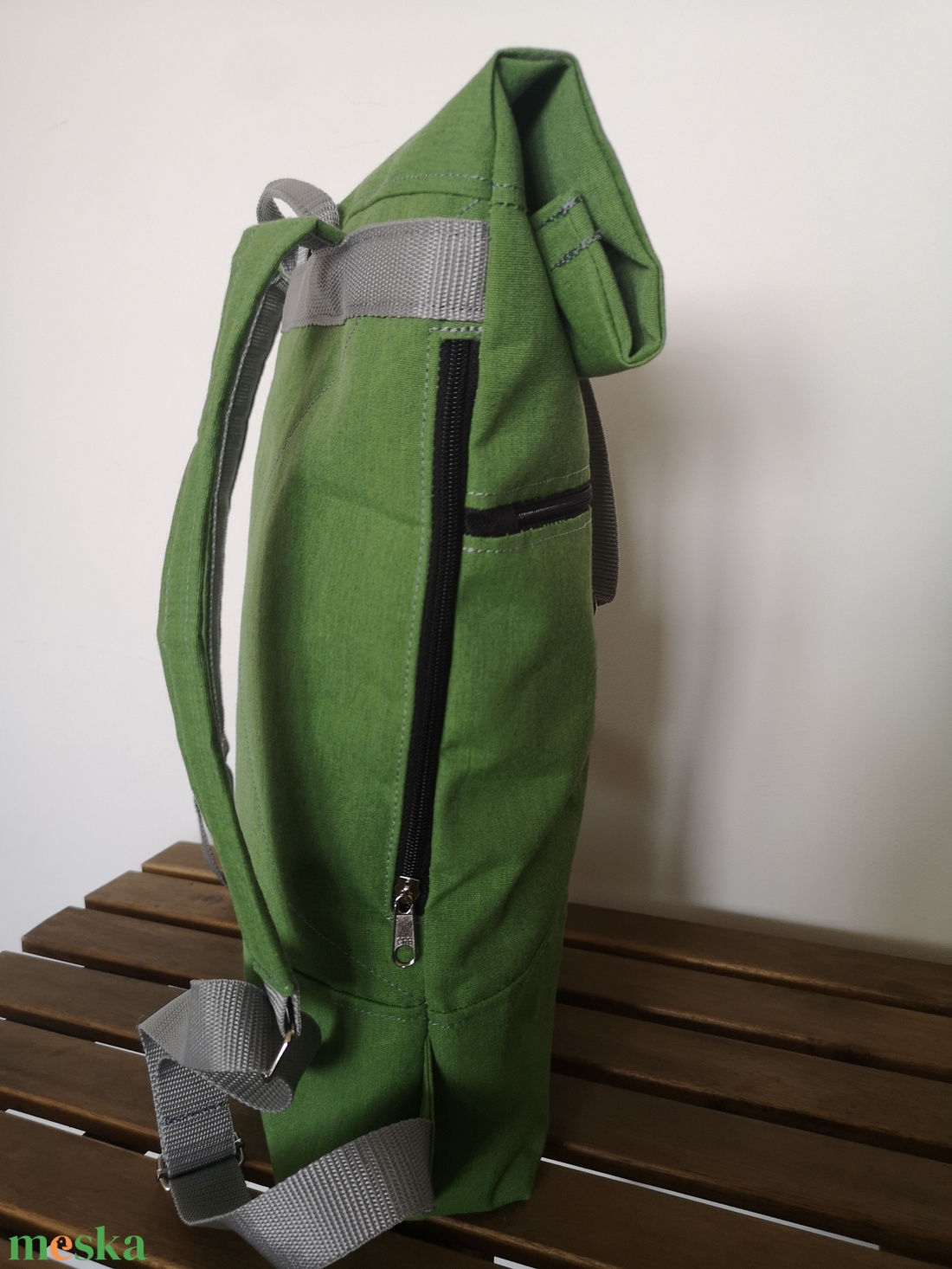 Zöld vízálló rolltop hátizsák - táska & tok - hátizsák - hátizsák - Meska.hu Zöld vízálló rolltop hátizsák - táska & tok - hátizsák - hátizsák - Meska.hu