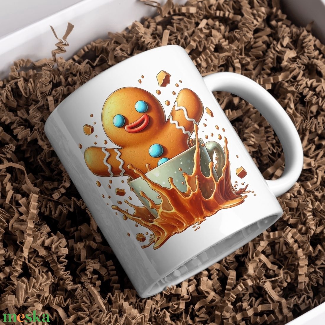 Karácsonyi bögre  - otthon & életmód - konyhafelszerelés, tálalás - tálalás - bögre & csésze - Meska.hu