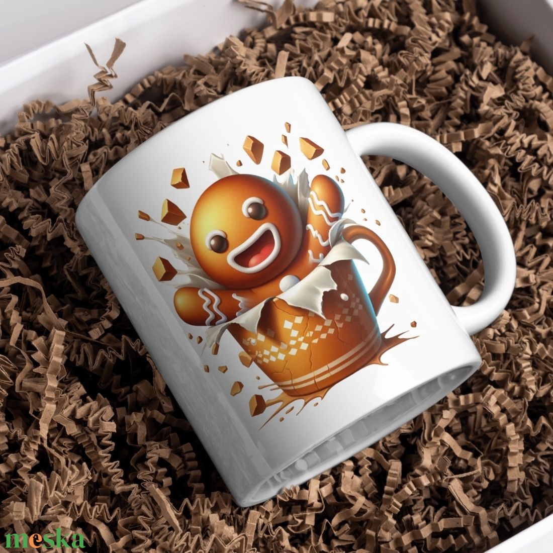 Karácsonyi bögre  - otthon & életmód - konyhafelszerelés, tálalás - tálalás - bögre & csésze - Meska.hu