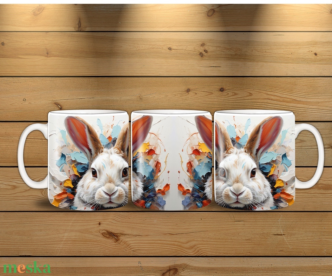 Húsvéti 3D bögre - otthon & életmód - konyhafelszerelés, tálalás - tálalás - bögre & csésze - Meska.hu