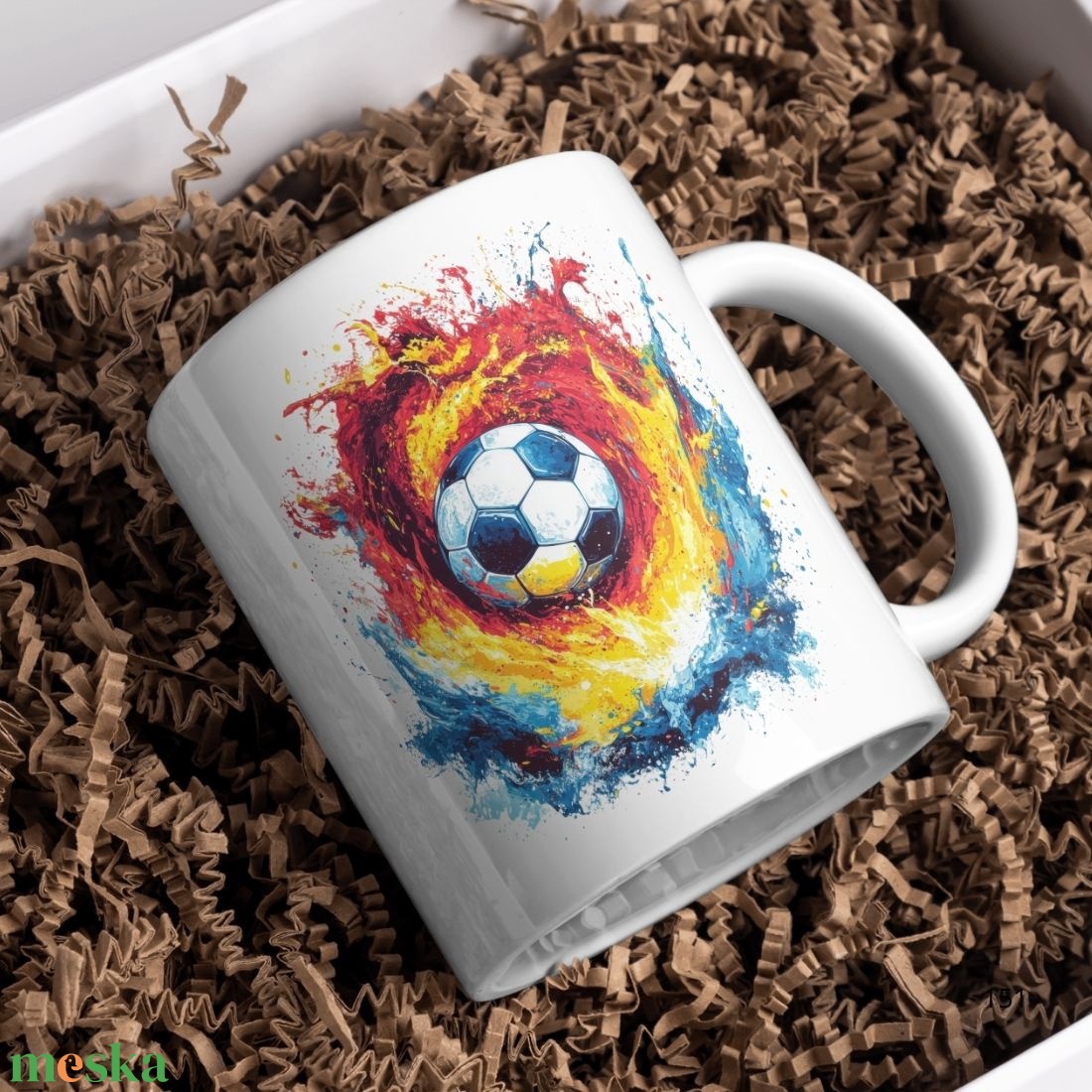 Focis bögre - művészet - grafika & illusztráció - digitális - Meska.hu