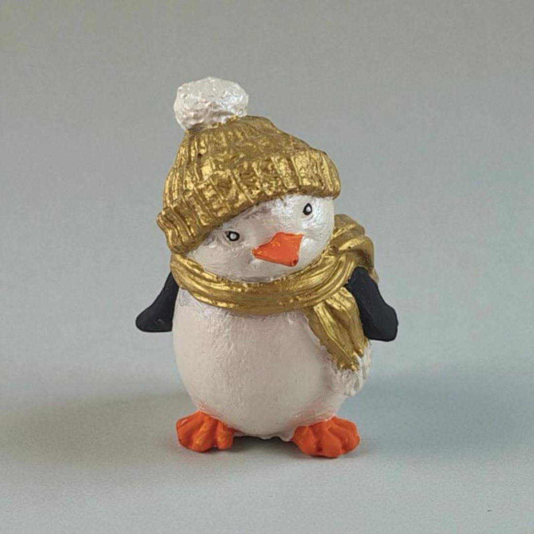 Téli pingvin - karácsonyi antikarany -  - Meska.hu