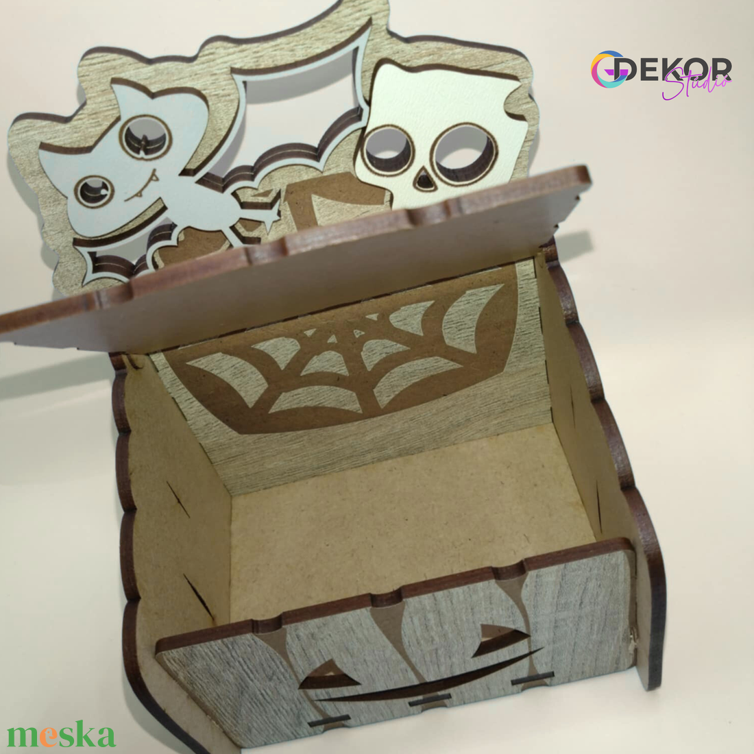 Csokit vagy csalunk Halloween töklámpás fa édességtartó doboz - otthon & életmód - dekoráció - halloween - halloweeni dekoráció - Meska.hu Csokit vagy csalunk Halloween töklámpás fa édességtartó doboz - otthon & életmód - dekoráció - halloween - halloweeni dekoráció - Meska.hu
