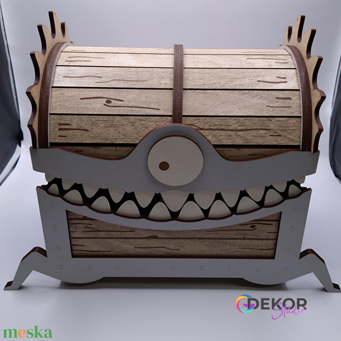 Csokifaló halloween-i ládikó - otthon & életmód - dekoráció - halloween - halloweeni dekoráció - Meska.hu