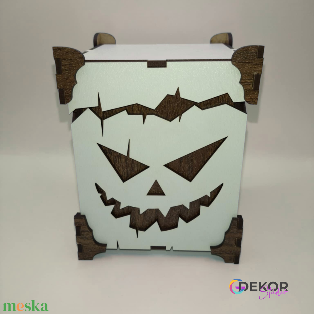 Halloween-i édességgyűjtő box - otthon & életmód - dekoráció - halloween - halloweeni dekoráció - Meska.hu