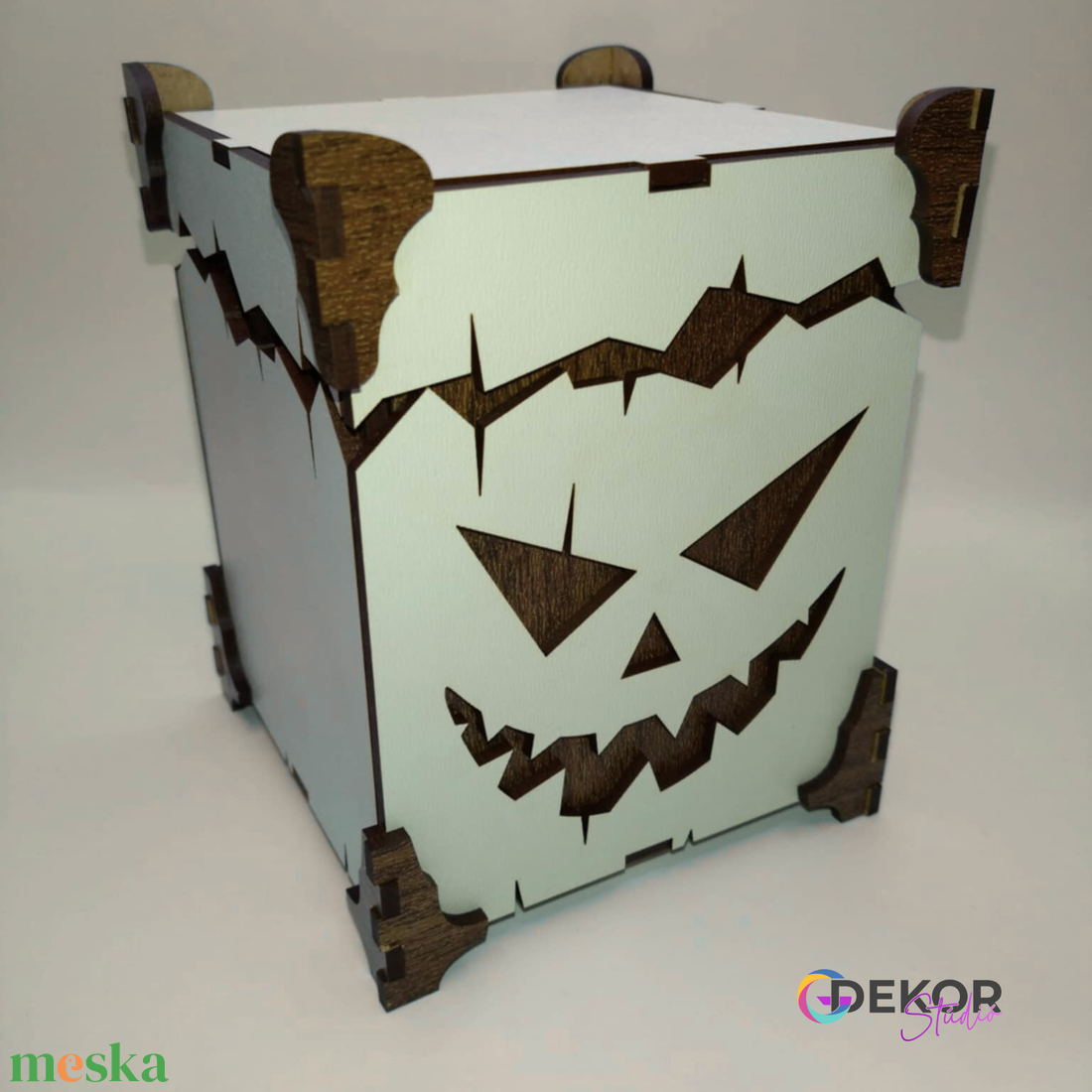 Halloween-i édességgyűjtő box - otthon & életmód - dekoráció - halloween - halloweeni dekoráció - Meska.hu