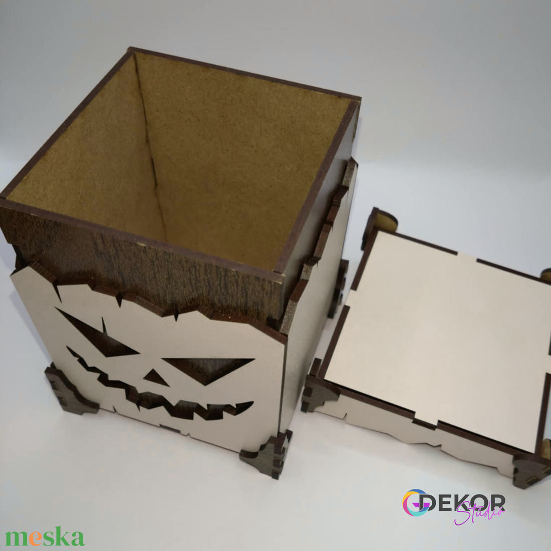 Halloween-i édességgyűjtő box - otthon & életmód - dekoráció - halloween - halloweeni dekoráció - Meska.hu