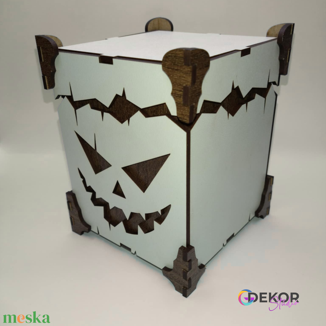 Halloween-i édességgyűjtő box - otthon & életmód - dekoráció - halloween - halloweeni dekoráció - Meska.hu