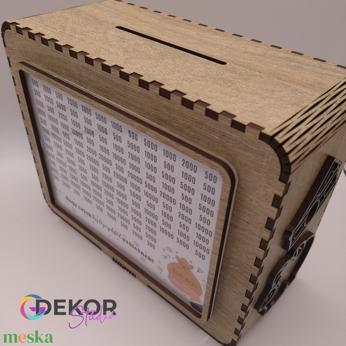 Pénzgyűjtő doboz - ZséBox - otthon & életmód - dekoráció - asztal és polc dekoráció - persely - Meska.hu