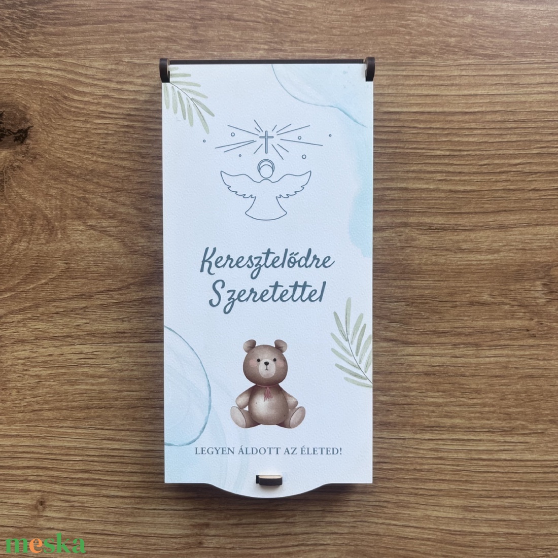 Keresztelős / Babavárós UV-nyomott pénzátadó doboz - otthon & életmód - papír, írószer - ajándékozás kellékei - pénzátadó doboz - Meska.hu