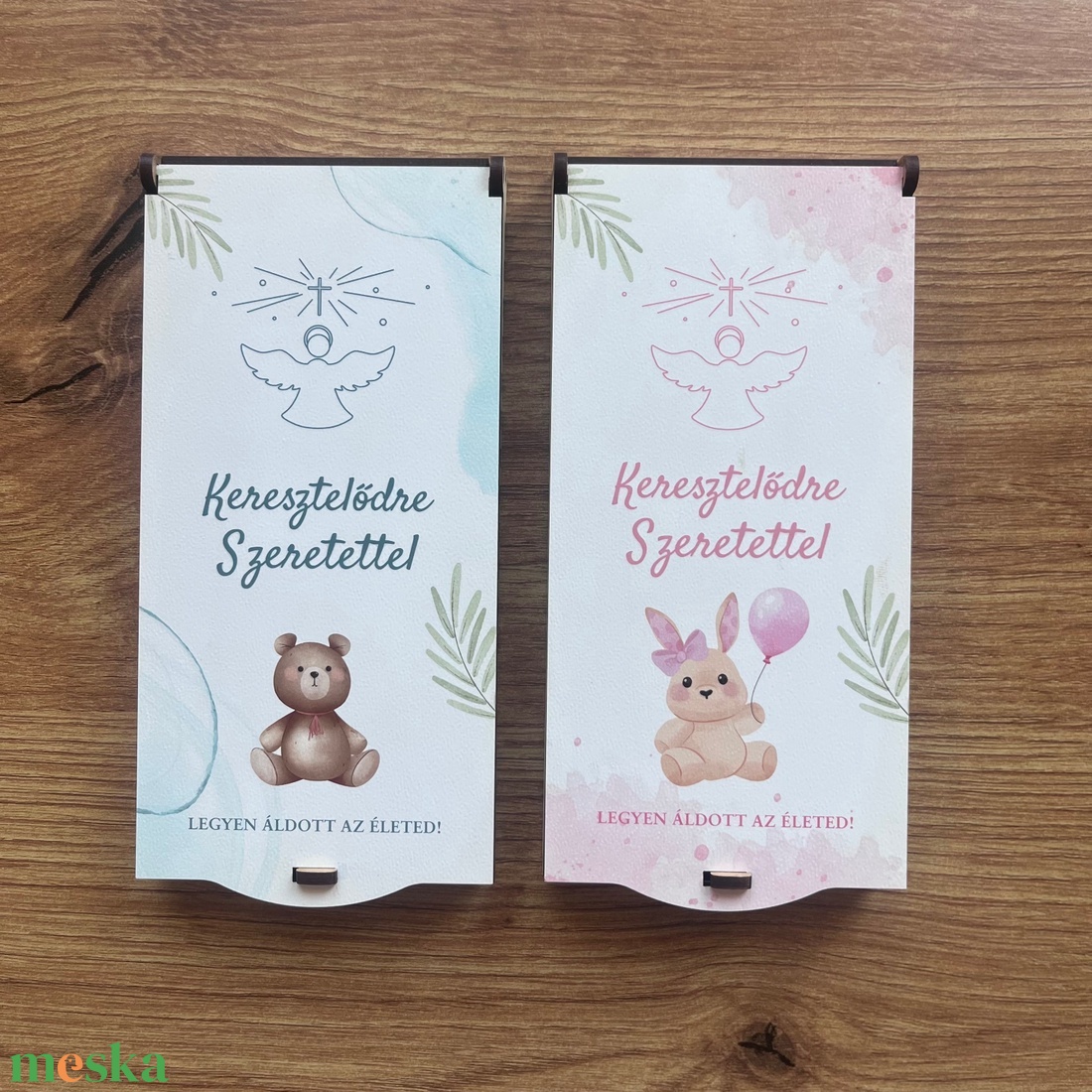 Keresztelős / Babavárós UV-nyomott pénzátadó doboz - otthon & életmód - papír, írószer - ajándékozás kellékei - pénzátadó doboz - Meska.hu