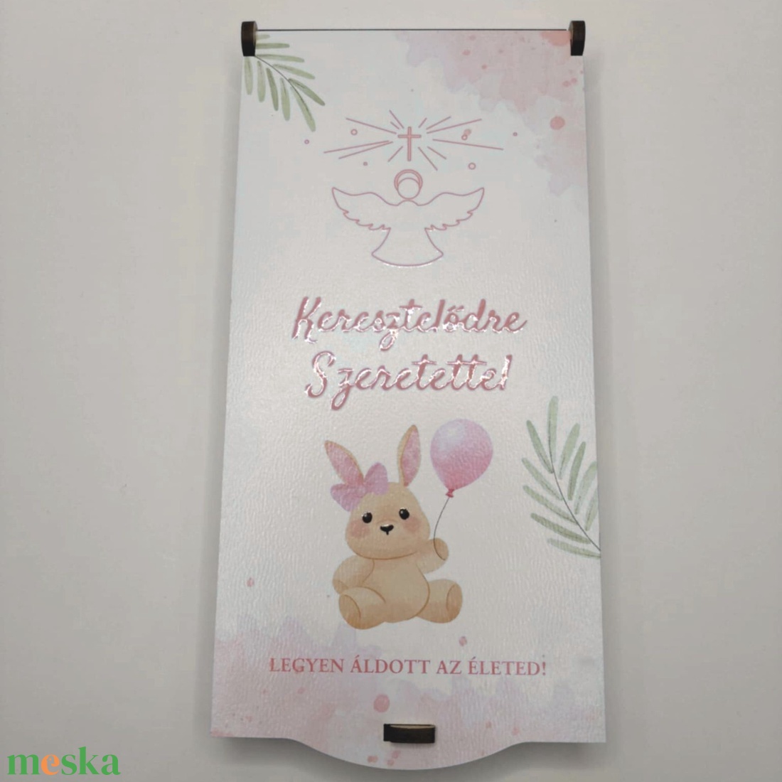 Keresztelős / Babavárós UV-nyomott pénzátadó doboz - otthon & életmód - papír, írószer - ajándékozás kellékei - pénzátadó doboz - Meska.hu