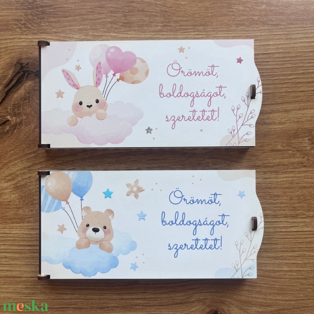 Babavárós UV-nyomott pénzátadó doboz - otthon & életmód - papír, írószer - ajándékozás kellékei - pénzátadó doboz - Meska.hu