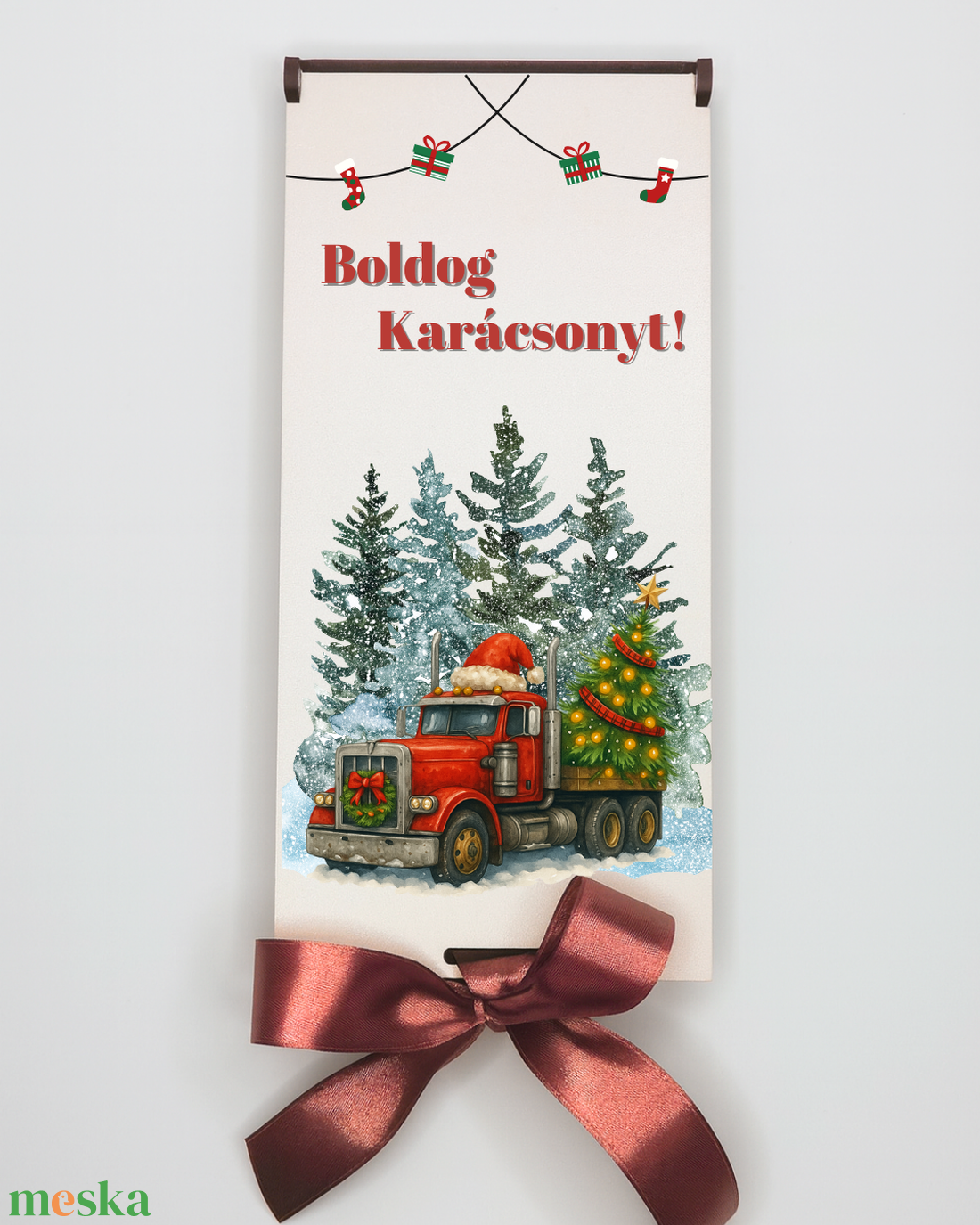 Karácsonyi pénzátadó doboz - egyedi, uv nyomott ajándék - Kamionos mintával - karácsony - karácsonyi ajándékozás - karácsonyi ajándékcsomagolás - Meska.hu Karácsonyi pénzátadó doboz - egyedi, uv nyomott ajándék - Kamionos mintával - karácsony - karácsonyi ajándékozás - karácsonyi ajándékcsomagolás - Meska.hu
