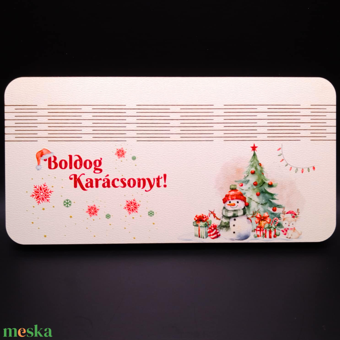 Boldog Karácsonyt! feliratos UV nyomott, hóemberes pénzátadó - karácsony - karácsonyi ajándékozás - karácsonyi ajándékcsomagolás - Meska.hu Boldog Karácsonyt! feliratos UV nyomott, hóemberes pénzátadó - karácsony - karácsonyi ajándékozás - karácsonyi ajándékcsomagolás - Meska.hu