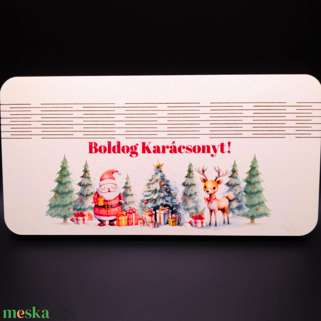 Karácsonyi, UV nyomott pénzátadó - Télapó és az ajándékok - karácsony - karácsonyi ajándékozás - karácsonyi ajándékcsomagolás - Meska.hu Karácsonyi, UV nyomott pénzátadó - Télapó és az ajándékok - karácsony - karácsonyi ajándékozás - karácsonyi ajándékcsomagolás - Meska.hu