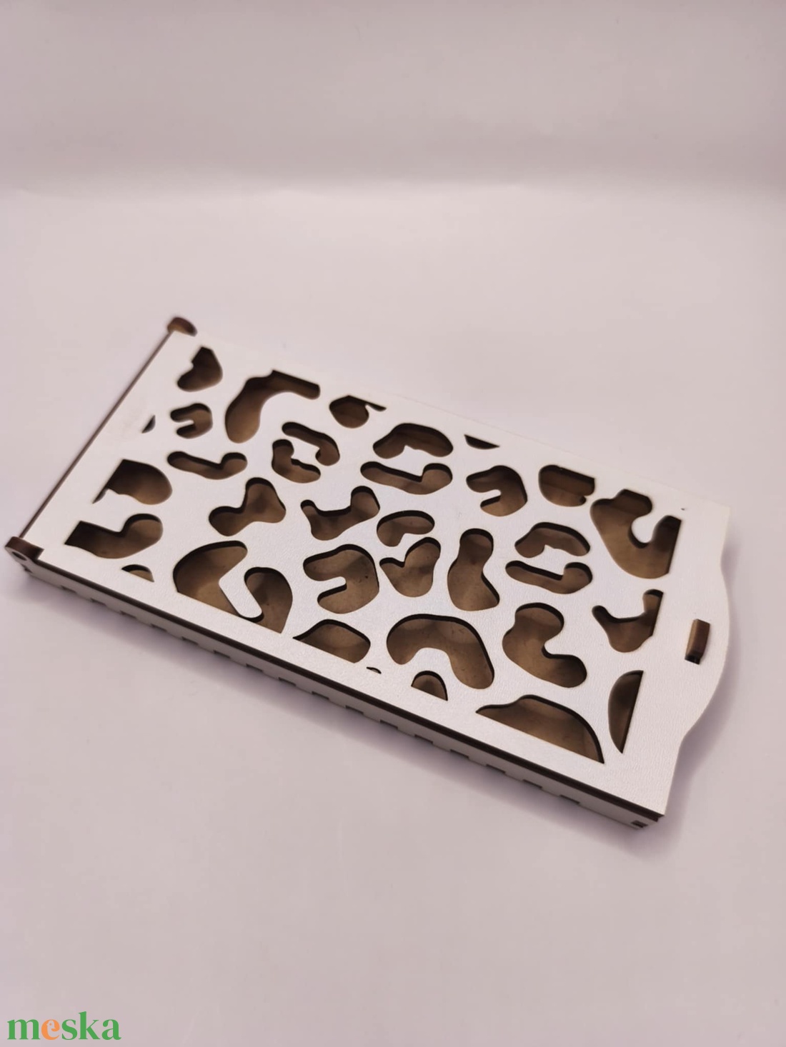 Leopárd mintás Pénzátadó doboz  - otthon & életmód - papír, írószer - ajándékozás kellékei - pénzátadó doboz - Meska.hu